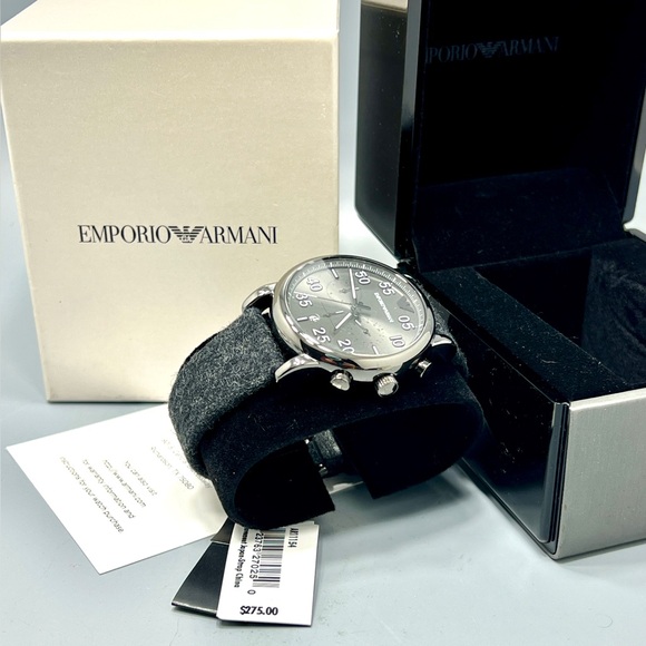 Emporio Armani Luigi Analog Grey Dial Men's Watch-AR11154 - Picture 5 of 9